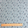 Algodón estampado NAHO Nilo / Azul marino